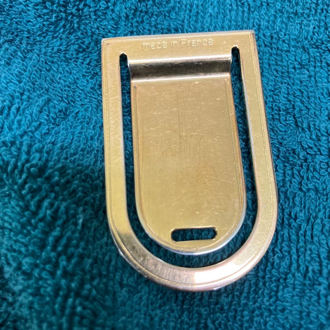 ルイヴィトン/マネークリップ/ロゴ/LV/ゴールド