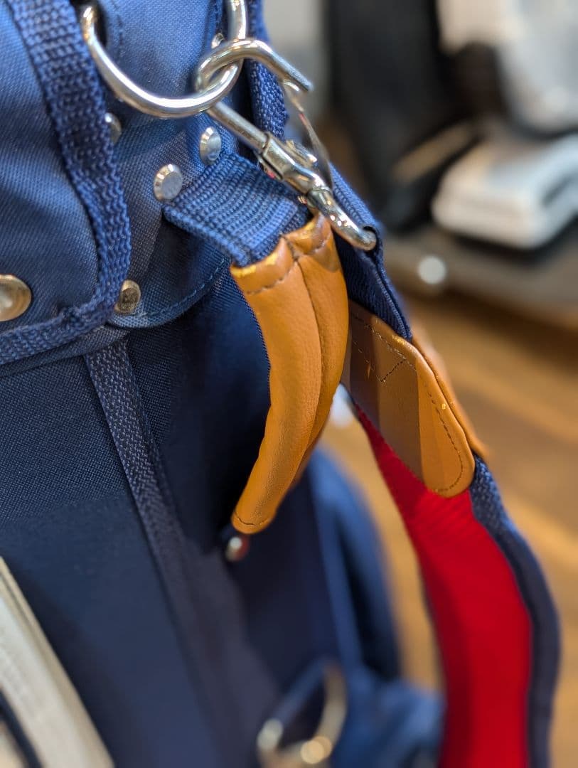 Callaway キャディバッグ 星柄 ネイビー/レッド