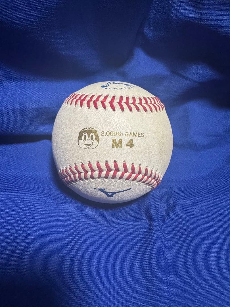 つば九郎 M4 2000試合記念 野球ボール