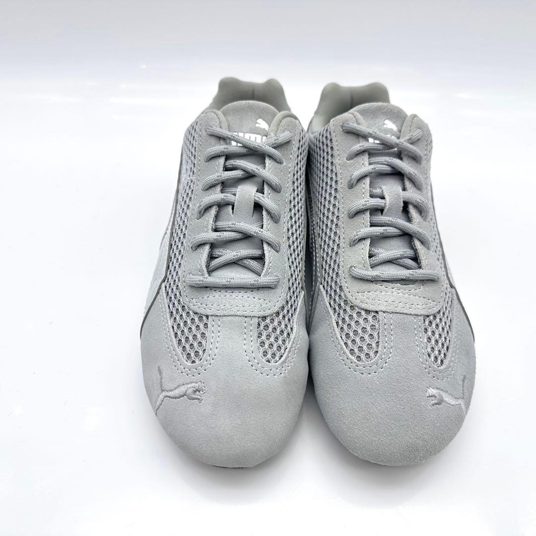 【極美品】プーマ スピードキャット グレー シルバー UA B&Y 23.5cm