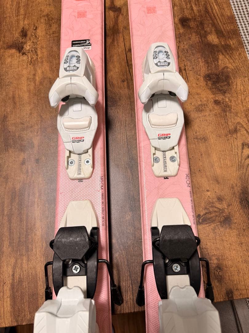 Rossignal ジュニアスキー 140cm ピンク