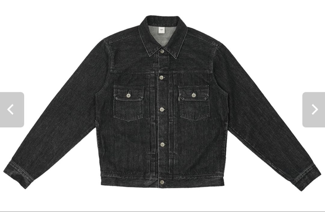 ジャケット・アウター OVY Japan Black Washed 2nd Denim Jacket