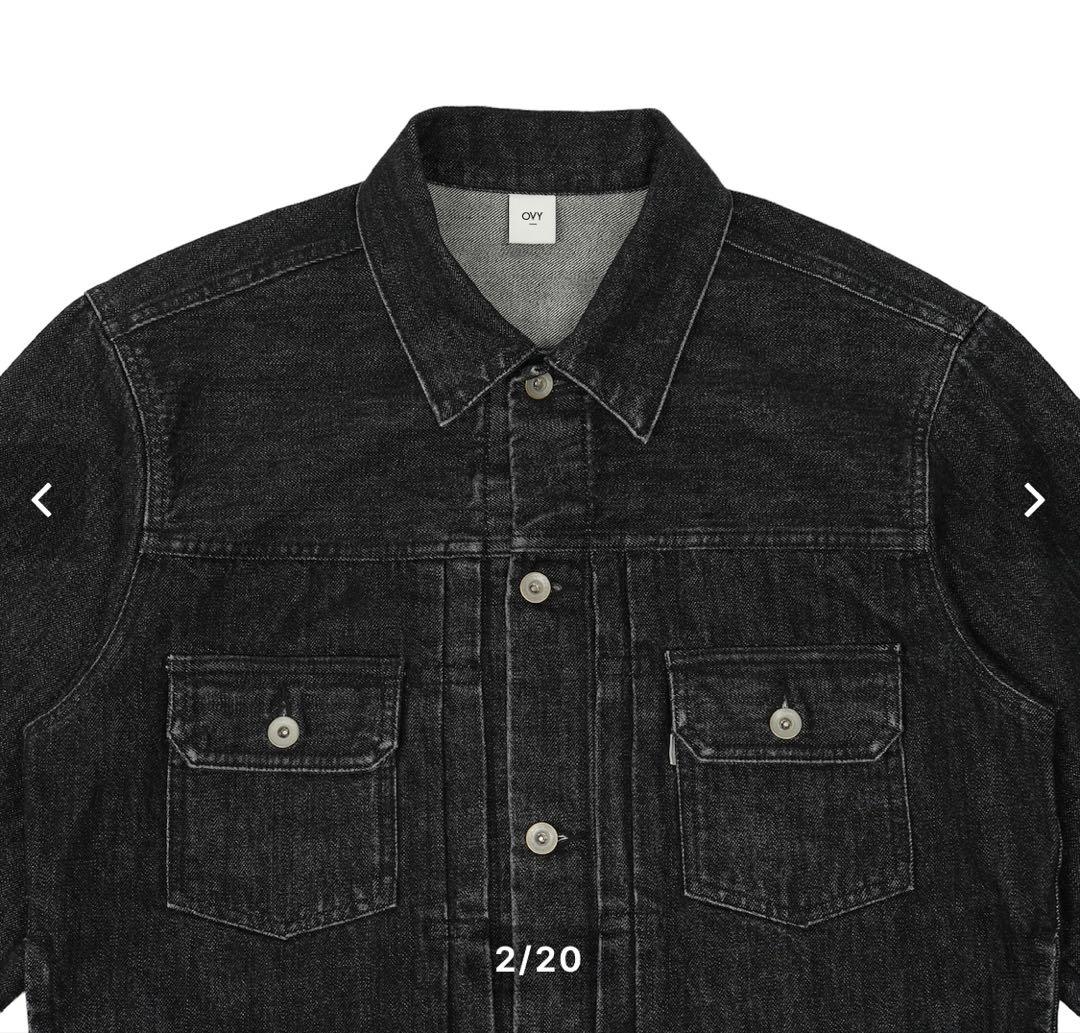 ジャケット・アウター OVY Japan Black Washed 2nd Denim Jacket