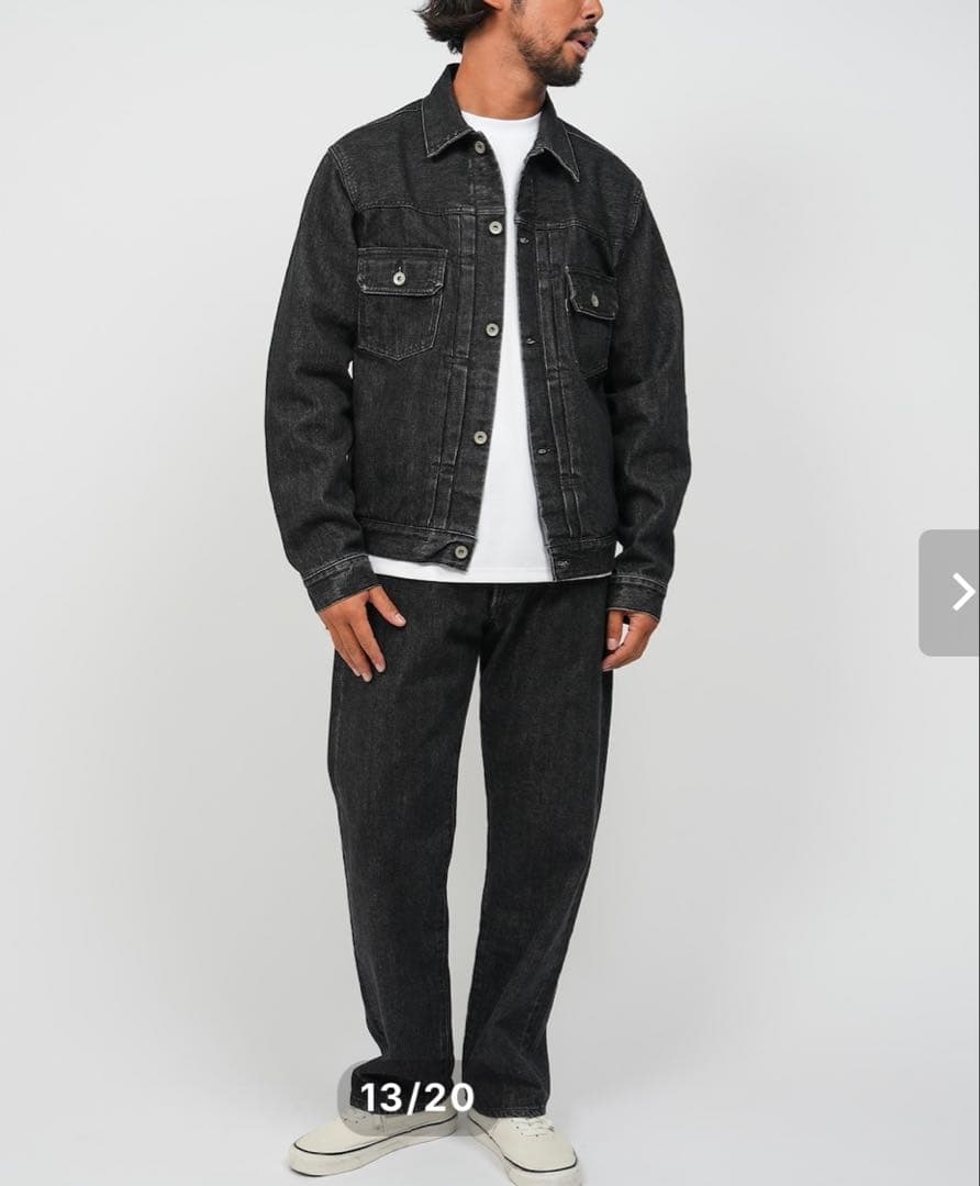 ジャケット・アウター OVY Japan Black Washed 2nd Denim Jacket