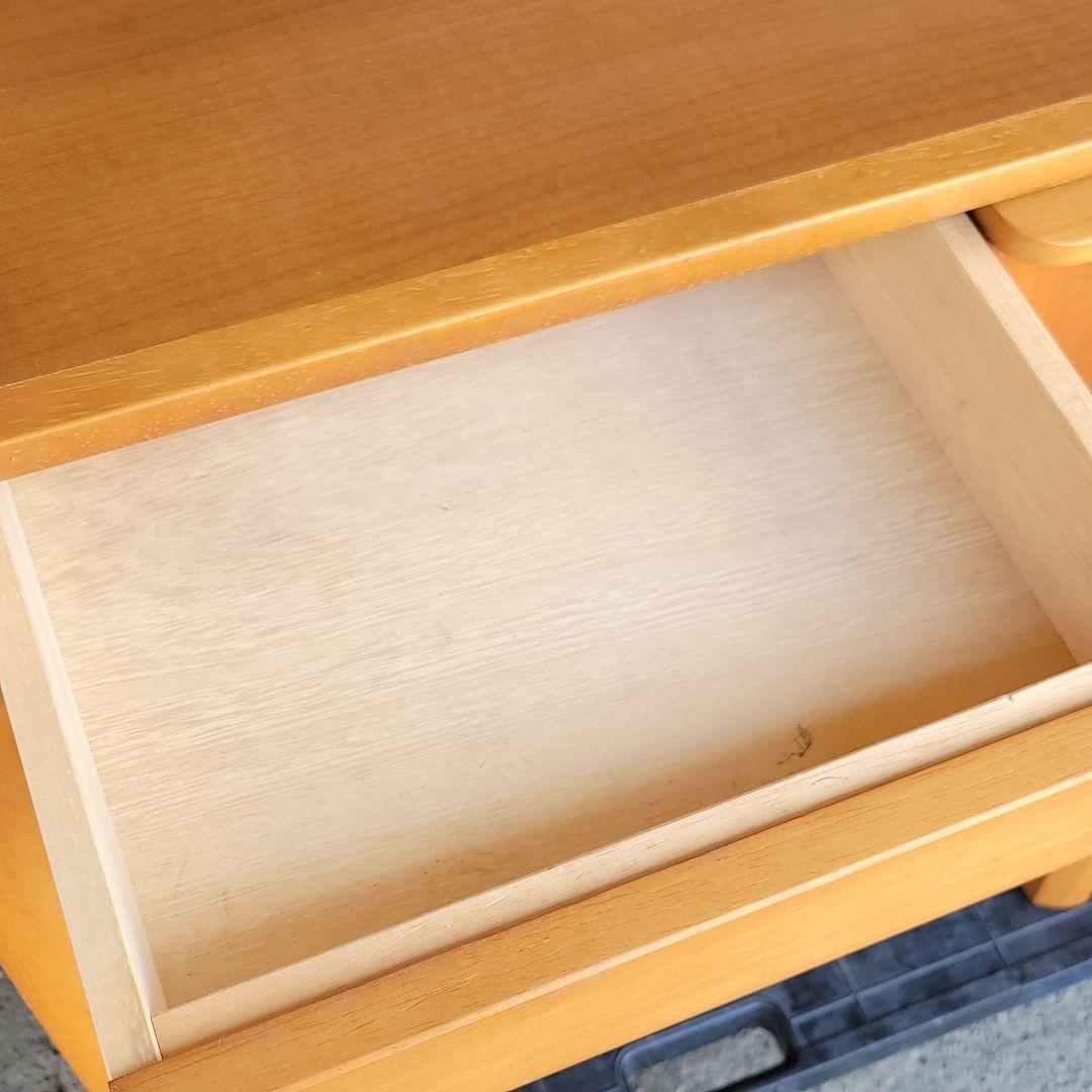 maruni マルニ木工 電話台 FAX台 キャビネット 収納付き 幅61cm