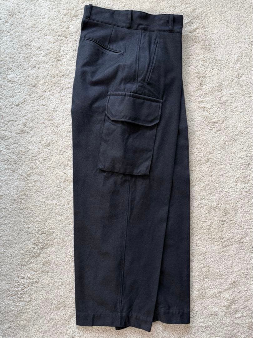 パンツ blurhms Drill Chambray SuperWide6PSlacks