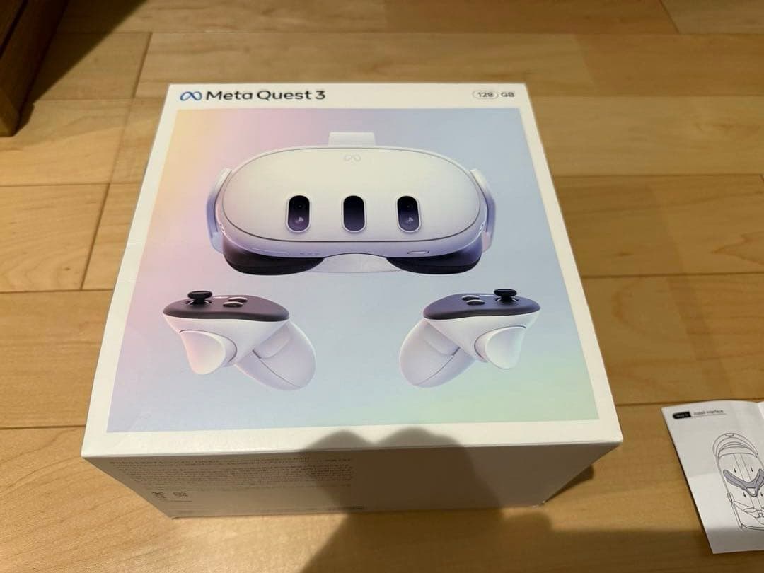  Quest 3 VRヘッドセット128GB箱付き