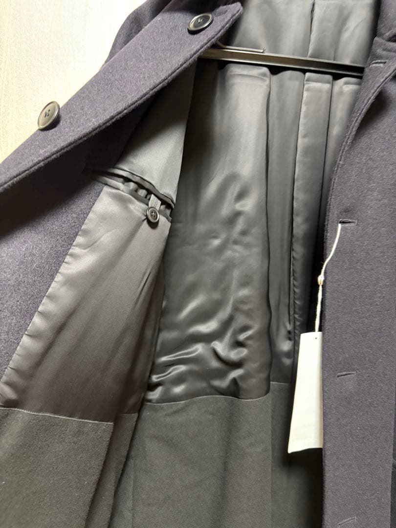 新品 comoli 24awウールカシミアミリタリーコート サイズ3