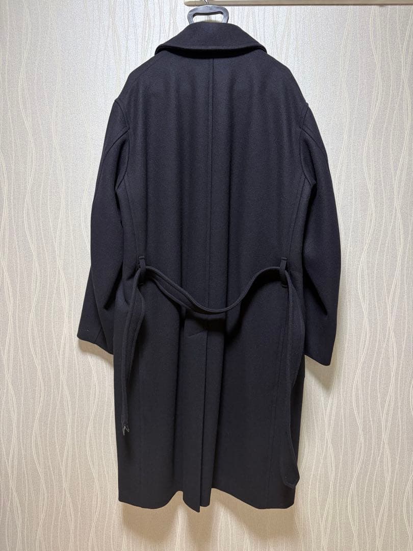 新品 comoli 24awウールカシミアミリタリーコート サイズ3