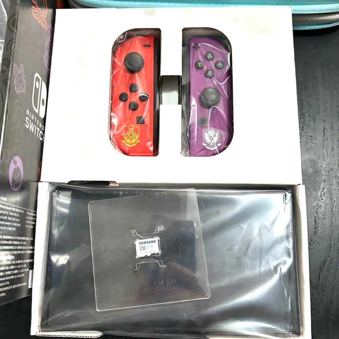 任天堂スイッチ 有機ELモデル スカーレットバイオレットエディション