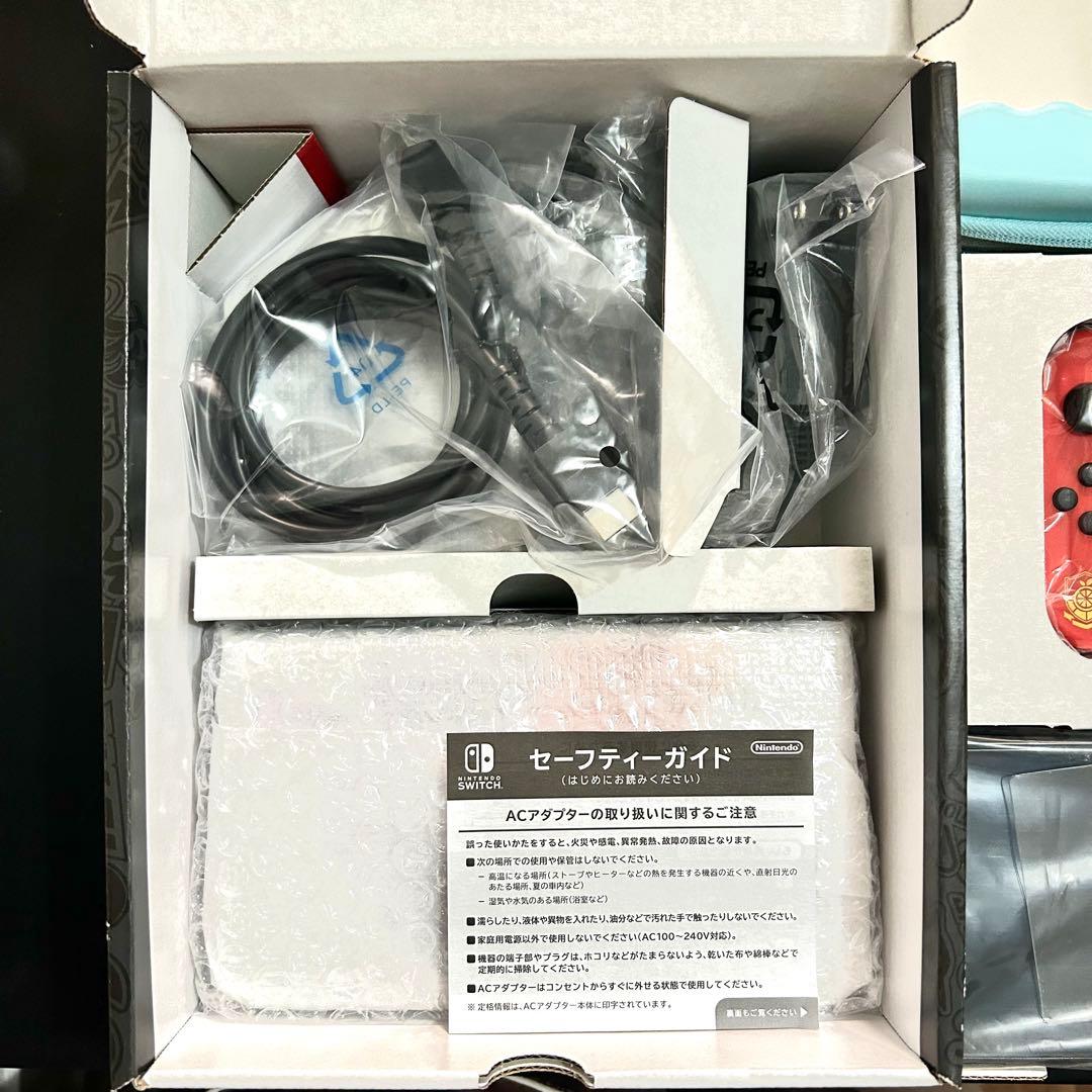 任天堂スイッチ 有機ELモデル スカーレットバイオレットエディション