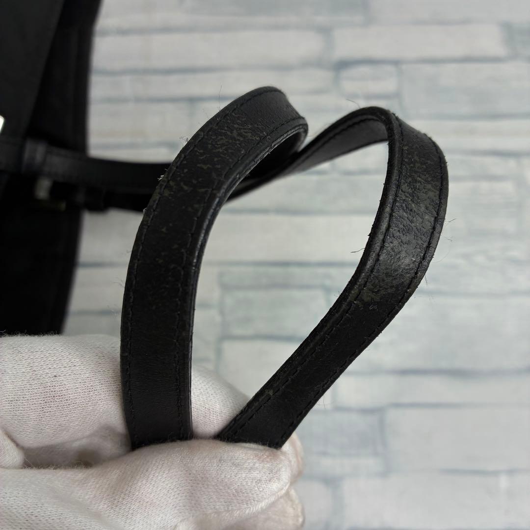 極美品　150 PRADA プラダ　ハンドバッグ　トートバッグ　ブラック　pl8