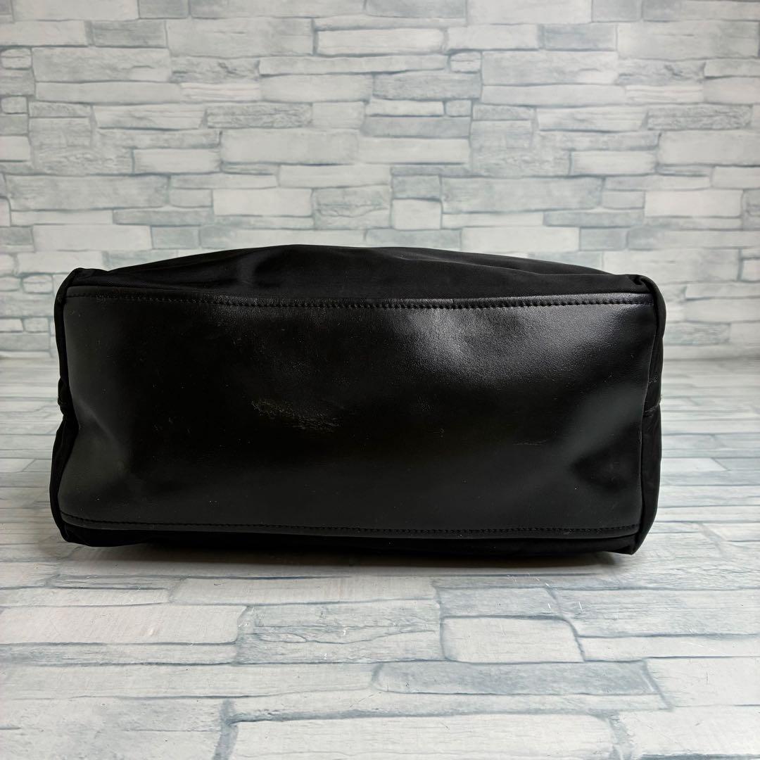 極美品　150 PRADA プラダ　ハンドバッグ　トートバッグ　ブラック　pl8