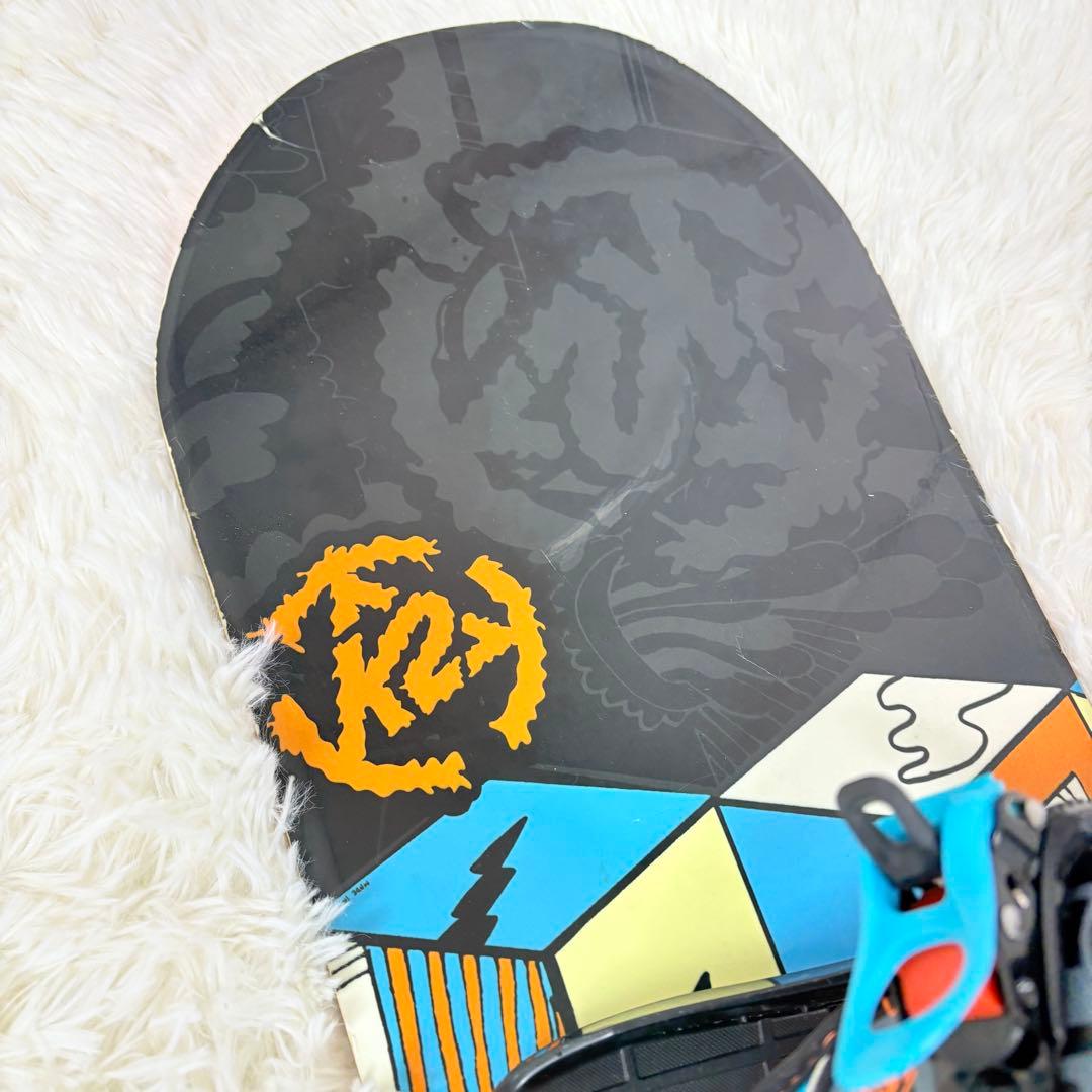 K2 スノーボード 3点セット キッズ 120cm ビンディング ブーツ