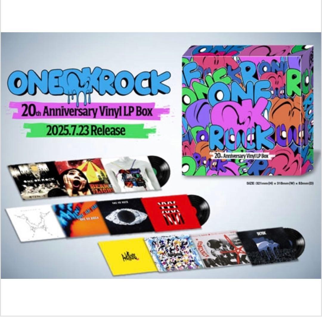 ONE OK ROCK 20th Anniversary LP BOX 11枚組