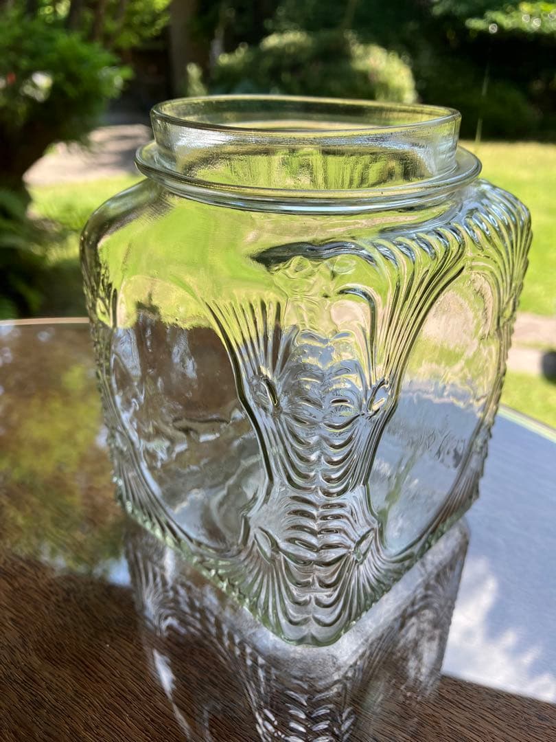 あめや瓶 シュガーポット ガラス瓶 和ガラス