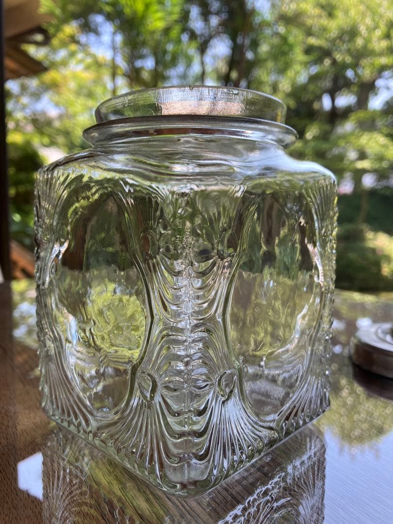 あめや瓶 シュガーポット ガラス瓶 和ガラス