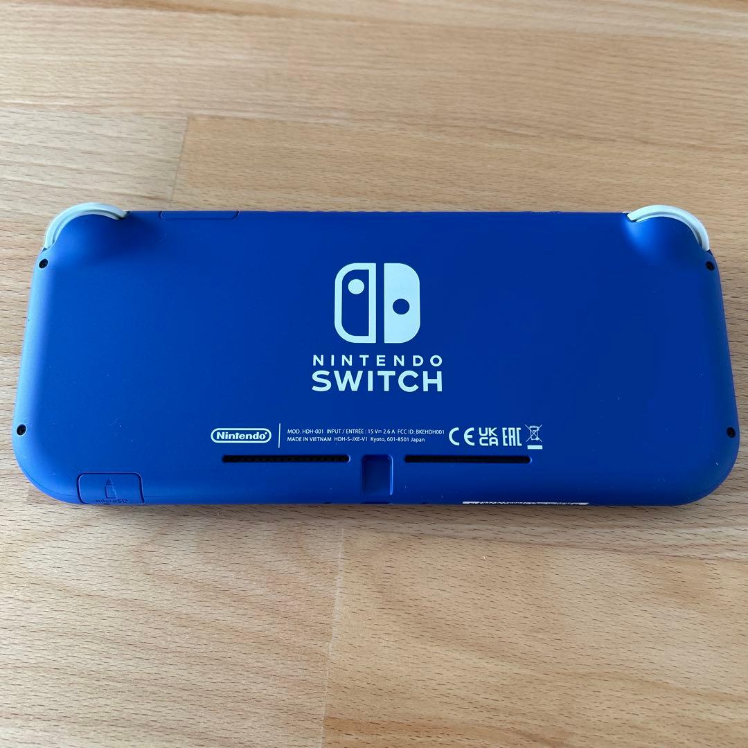 【超美品・ケース付き】Nintendo Switch Lite ブルー　青
