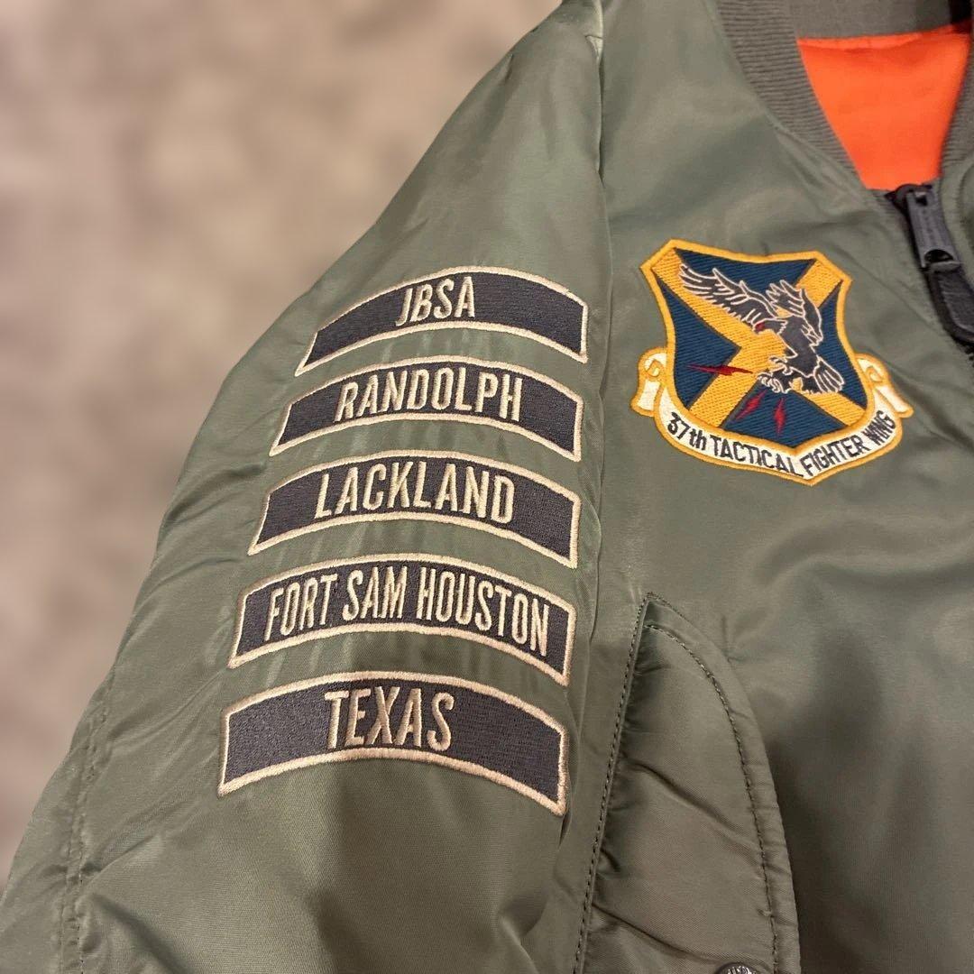 AVIREX　U.S. Air Force MA-1 フライトジャケット　L