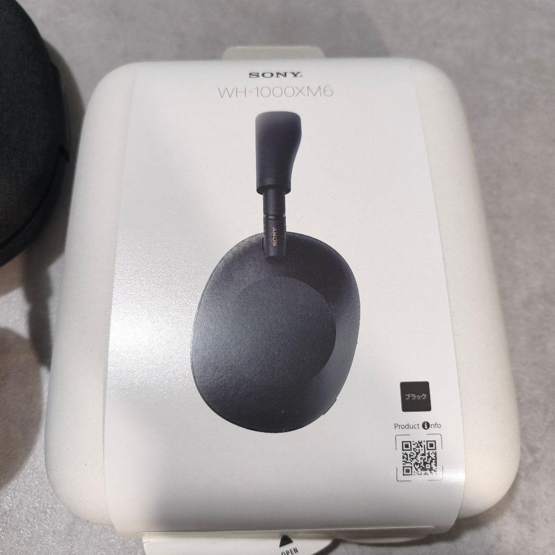 SONY ソニー WH-1000XM6 ヘッドホン ブラック