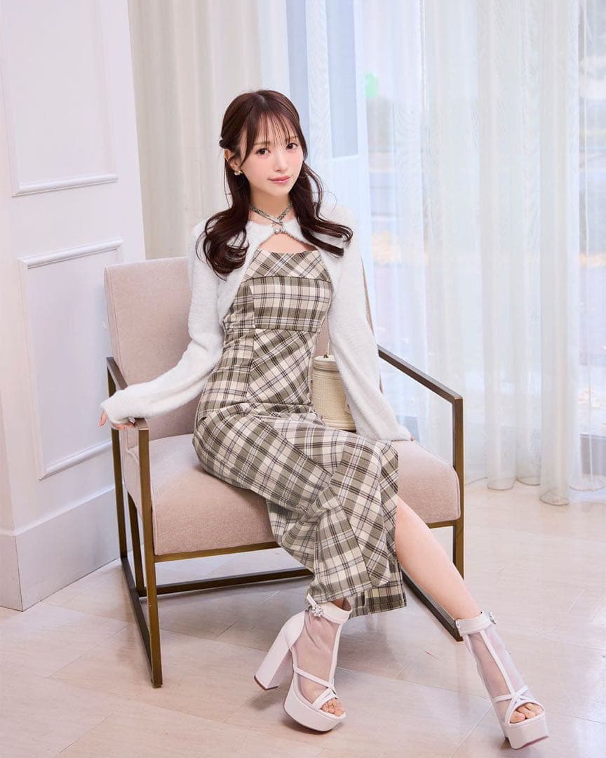 ミシェルマカロン michellMacaron アンサンブルワンピース