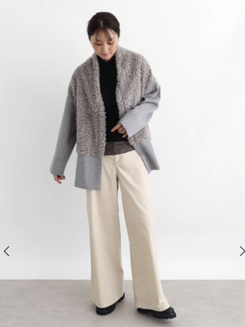 【新品】CLOVEカーディガン＋FENNEL　ケープニット2点セット