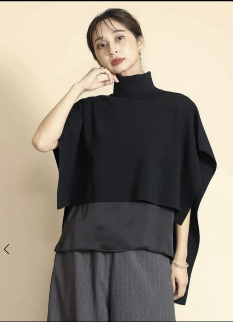 【新品】CLOVEカーディガン＋FENNEL　ケープニット2点セット