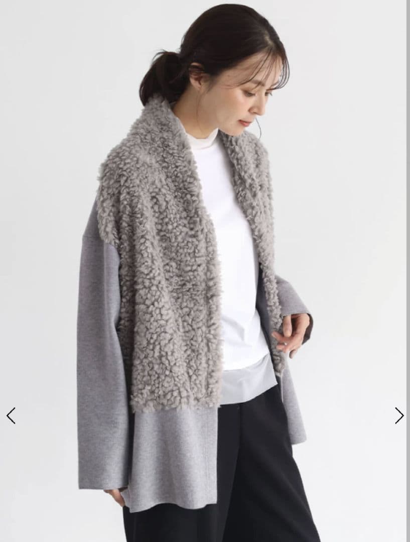 【新品】CLOVEカーディガン＋FENNEL　ケープニット2点セット