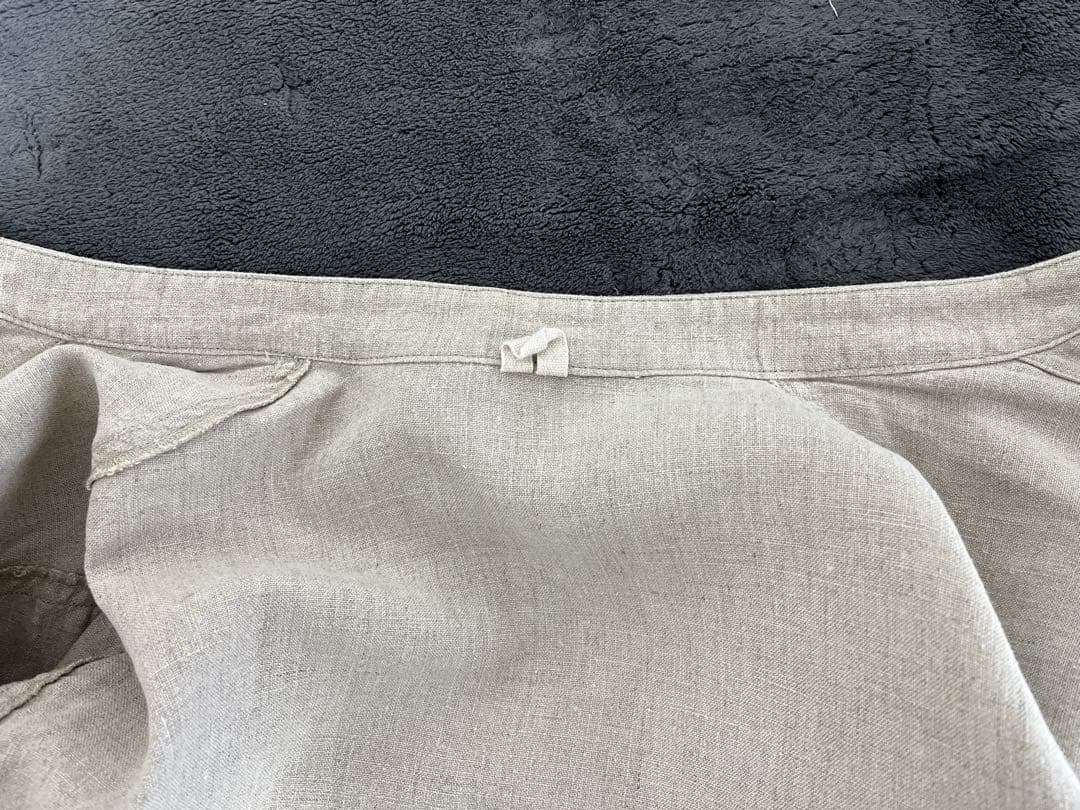 【美品】nest Robe CONFECT ブラックリネン クック ジャケット