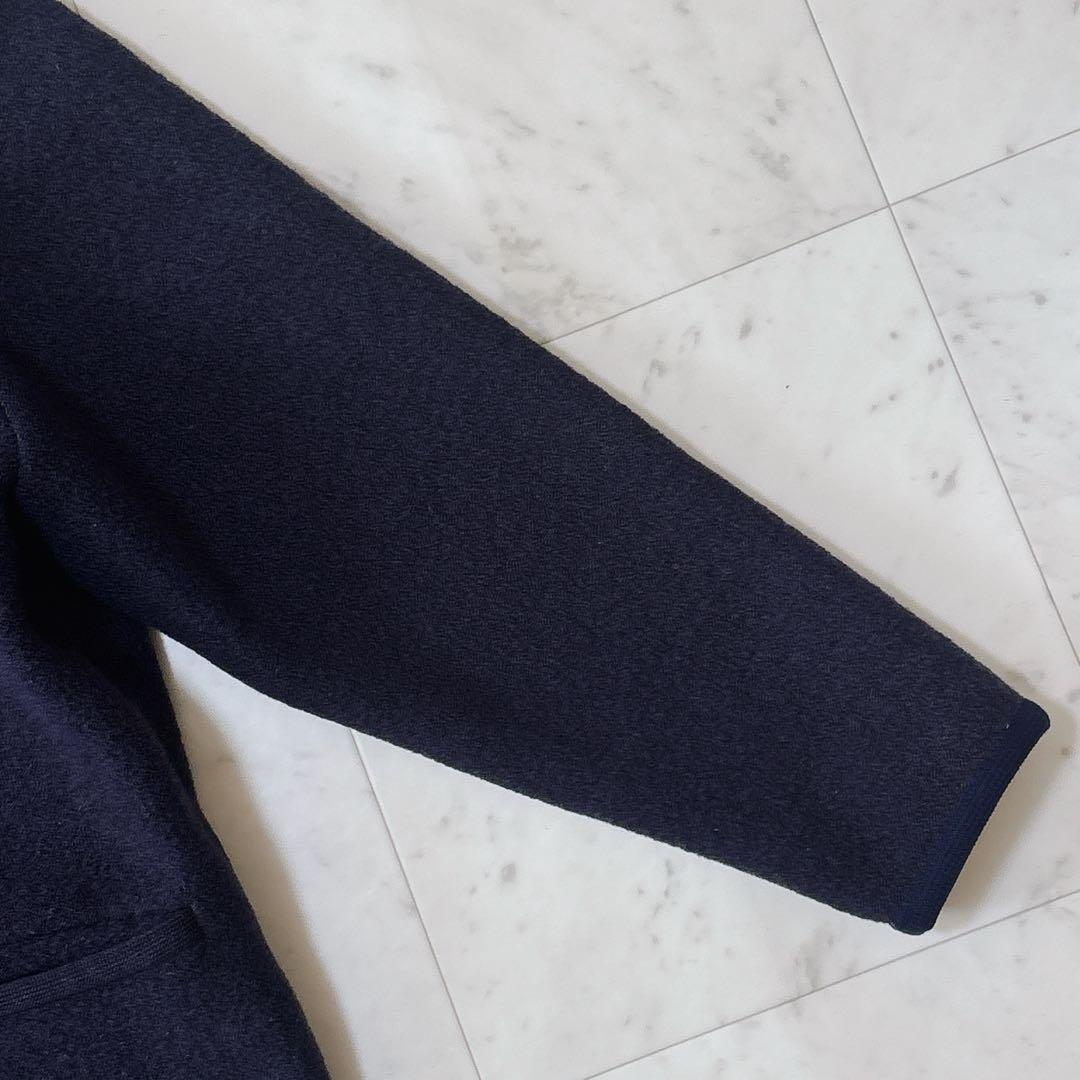 美品 マドモアゼルノンノン ゆったり 圧縮ウール コート ジャケット ロゴ刺繍