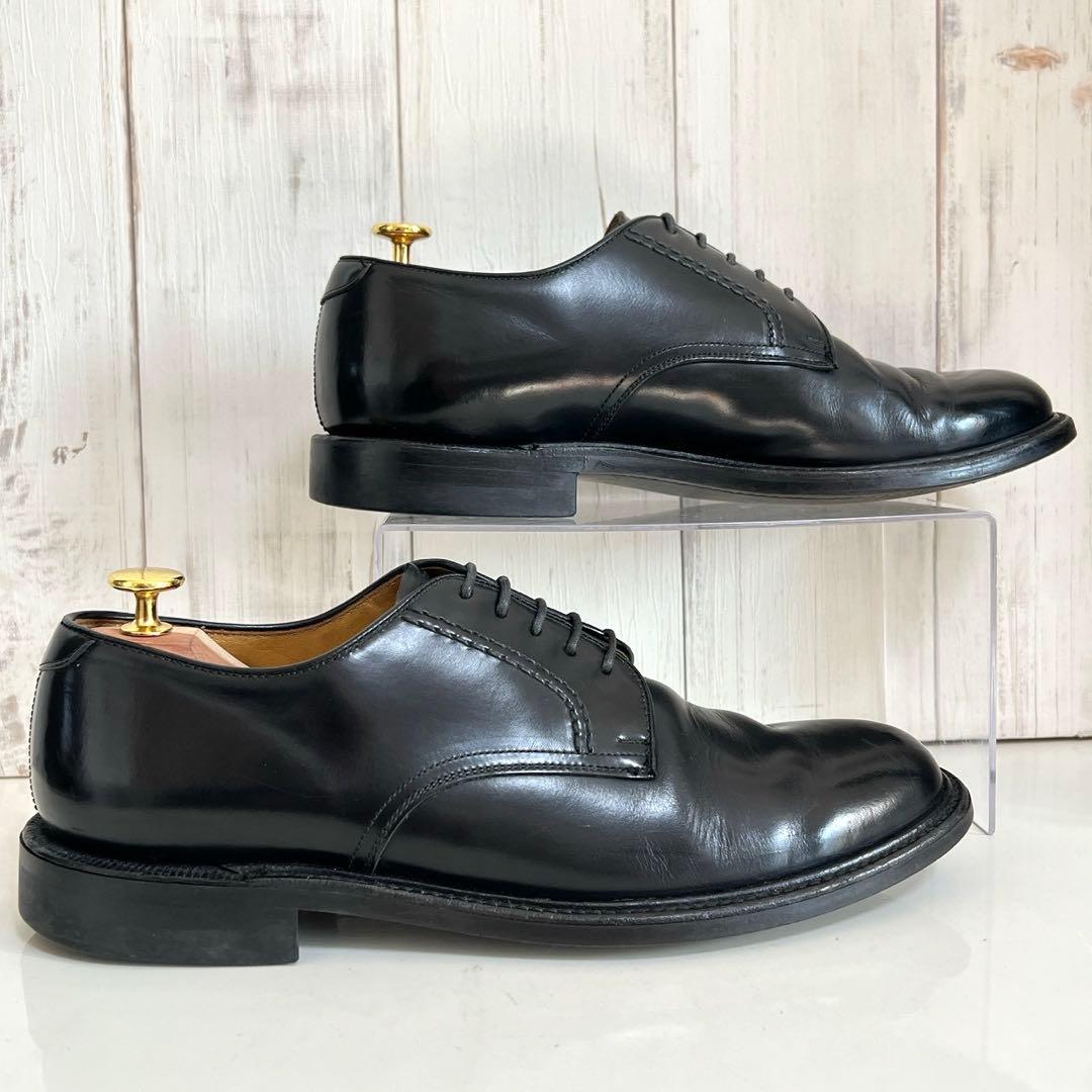 【美品】REGAL リーガル 26.5 プレーントゥ 2504 レザー 黒