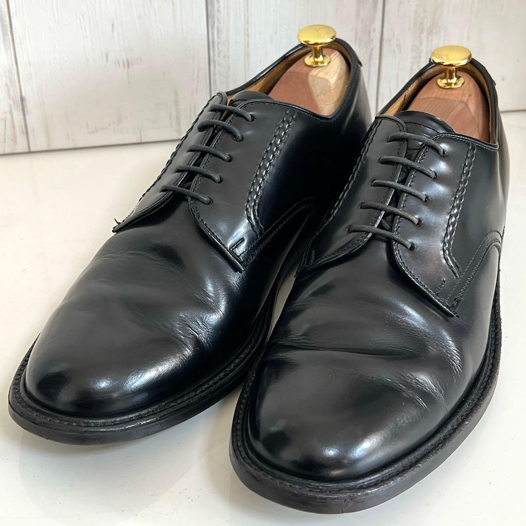 【美品】REGAL リーガル 26.5 プレーントゥ 2504 レザー 黒