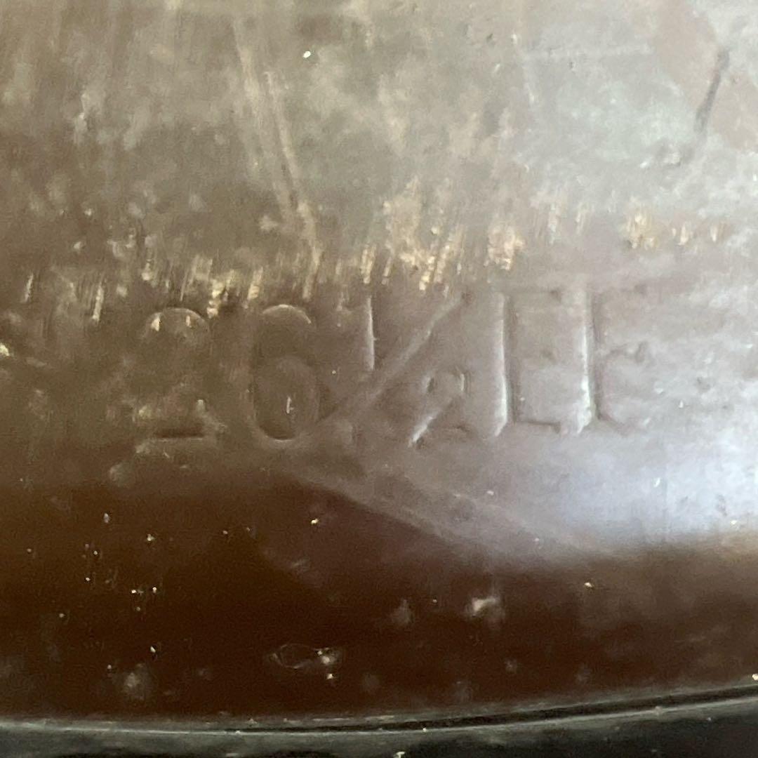 【美品】REGAL リーガル 26.5 プレーントゥ 2504 レザー 黒