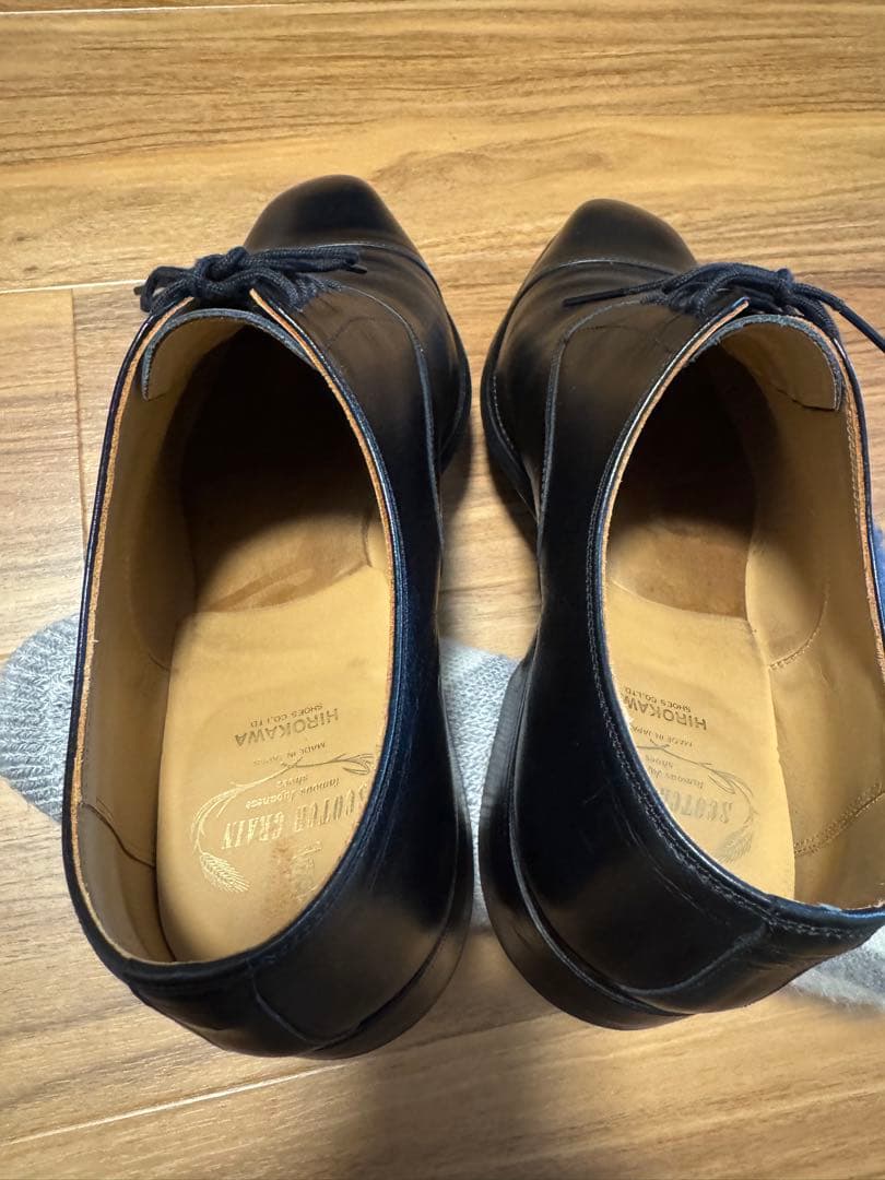 【美品】スコッチグレイン　SCOTCH GRAIN 黒　27cm