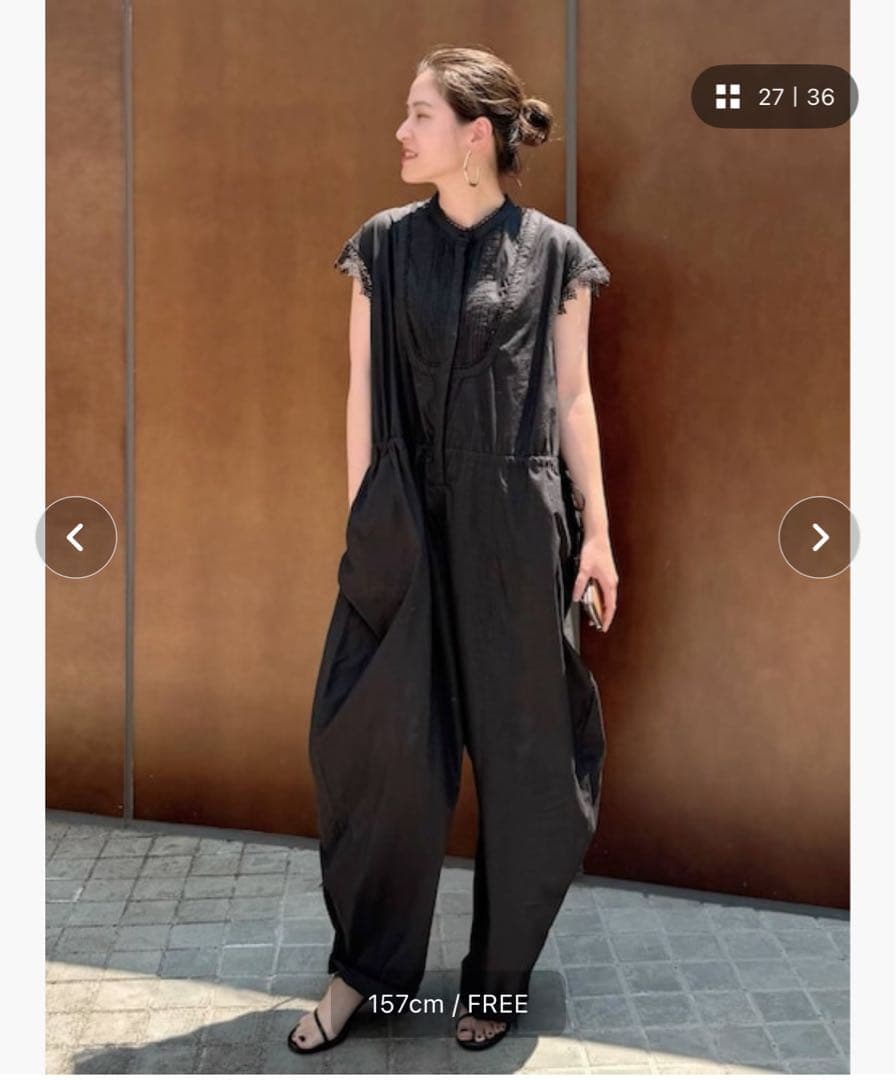 Tonさん専用 コットンレースオールインワン