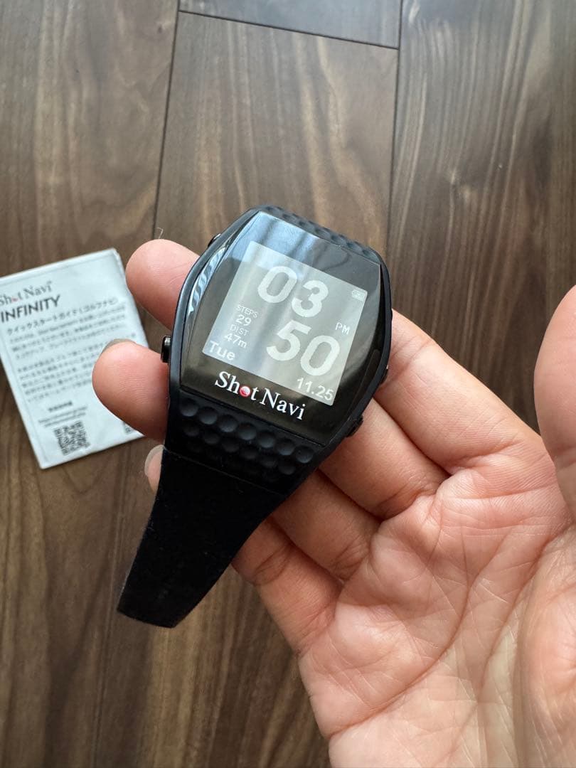 マカオ様　Shot Navi INFINITY GPSナビ ブラック