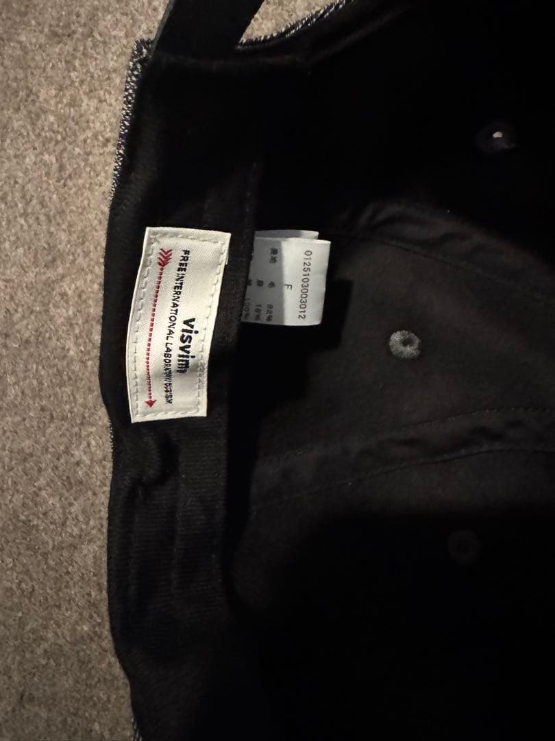 Visvim グレー キャスケット