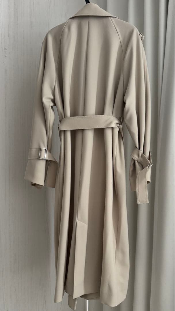 【美品】FRAY I.D スプリングオーバートレンチコート　ライトベージュ