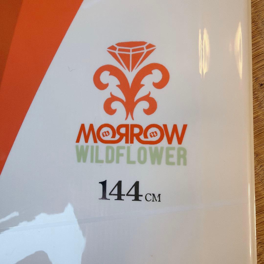 美品　Morrowスノーボード 144 FLUXバインディング レディースキッズ