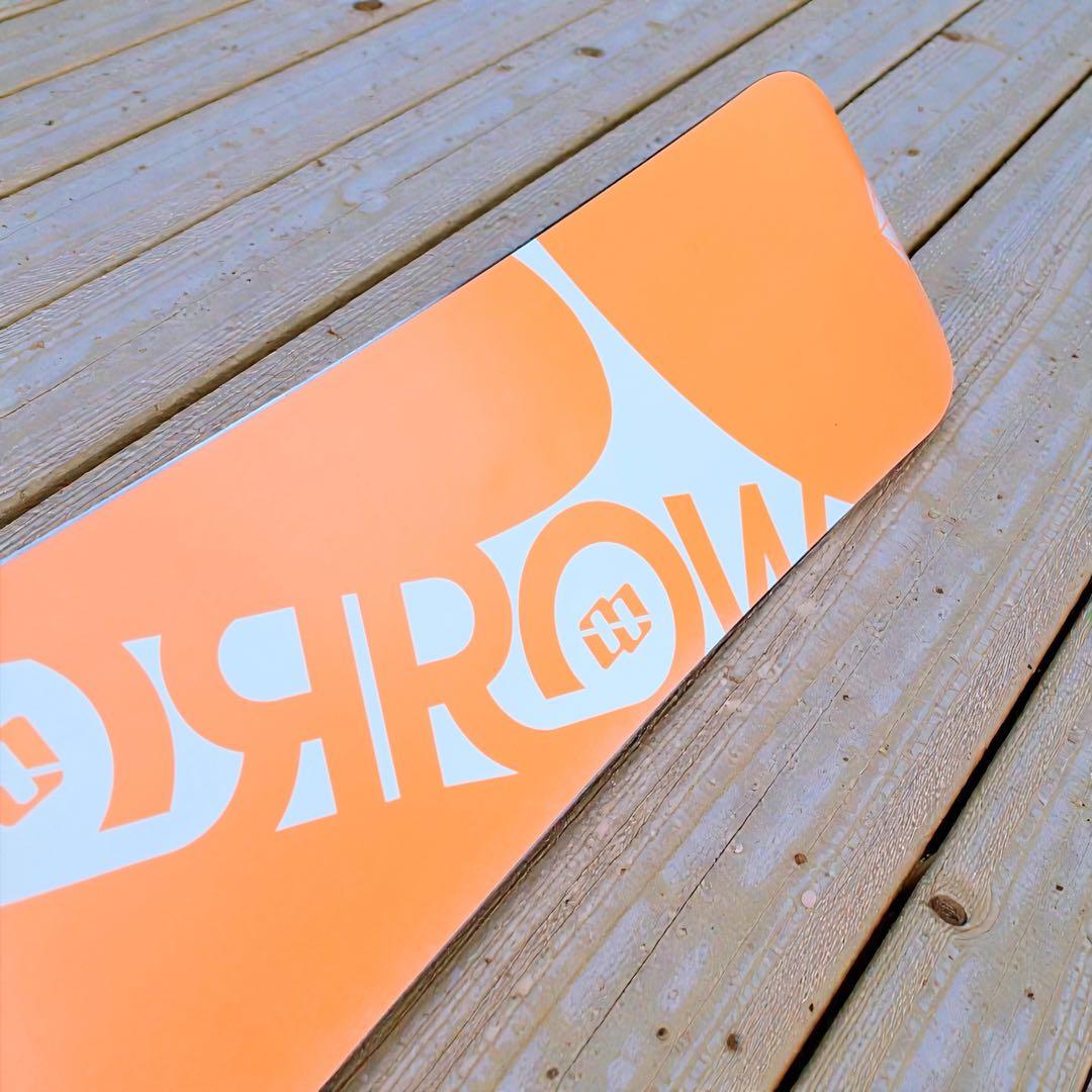 美品　Morrowスノーボード 144 FLUXバインディング レディースキッズ