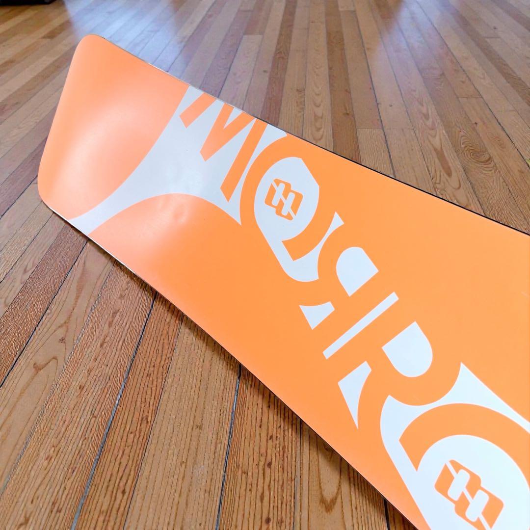 美品　Morrowスノーボード 144 FLUXバインディング レディースキッズ