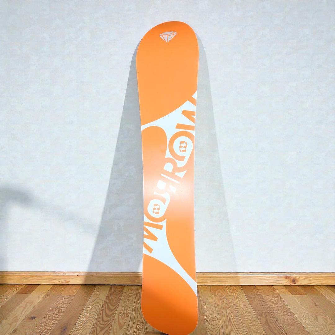 美品　Morrowスノーボード 144 FLUXバインディング レディースキッズ