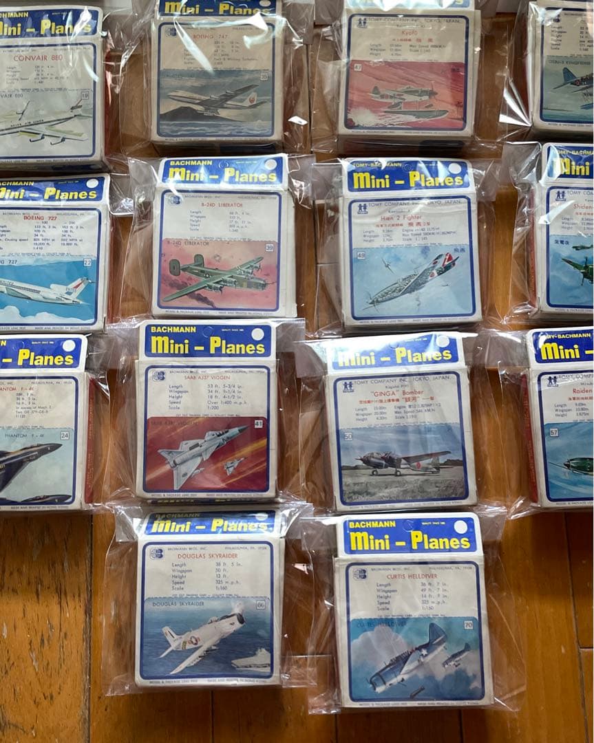 TOMY BACHMANN mini-planes トミー ミニプレーン 32個