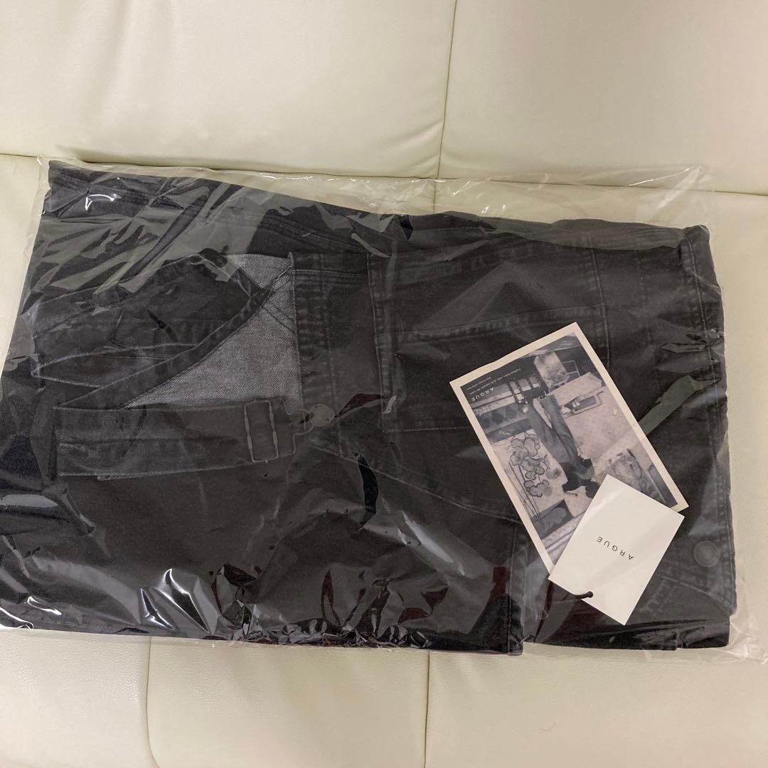 ARGUE OVERSIZED LADY OVERALL ブラック新品