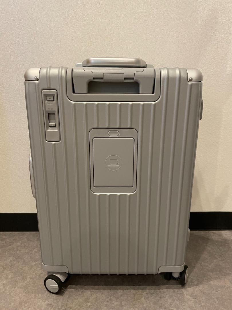 リベティ多機能キャリーケース【マットシルバーSサイズ】60