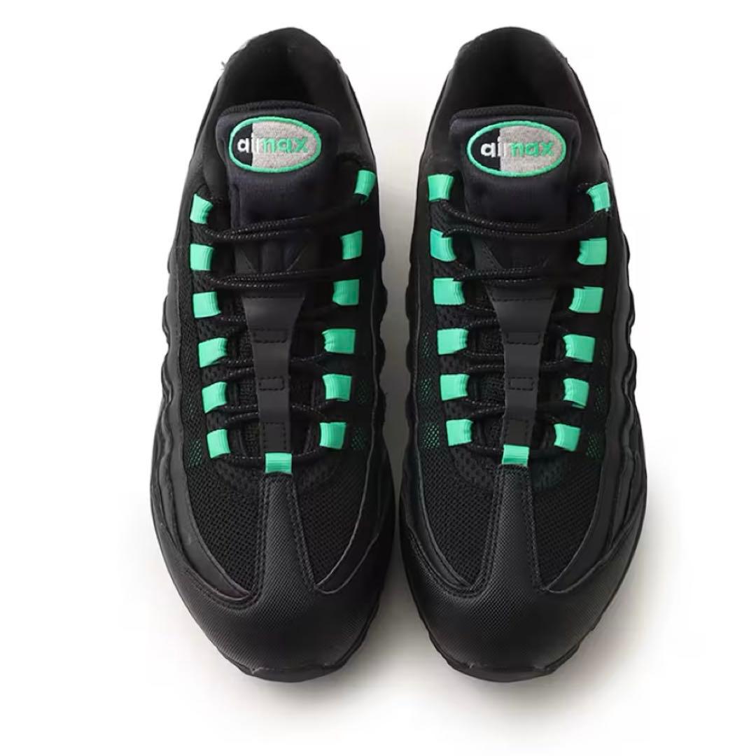 靴 NIKE AIR MAX 95 OG BLACK/GREEN 23cm