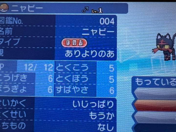 ポケットモンスター　ウルトラサン　やり込みデータ入りソフト