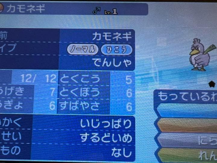 ポケットモンスター　ウルトラサン　やり込みデータ入りソフト