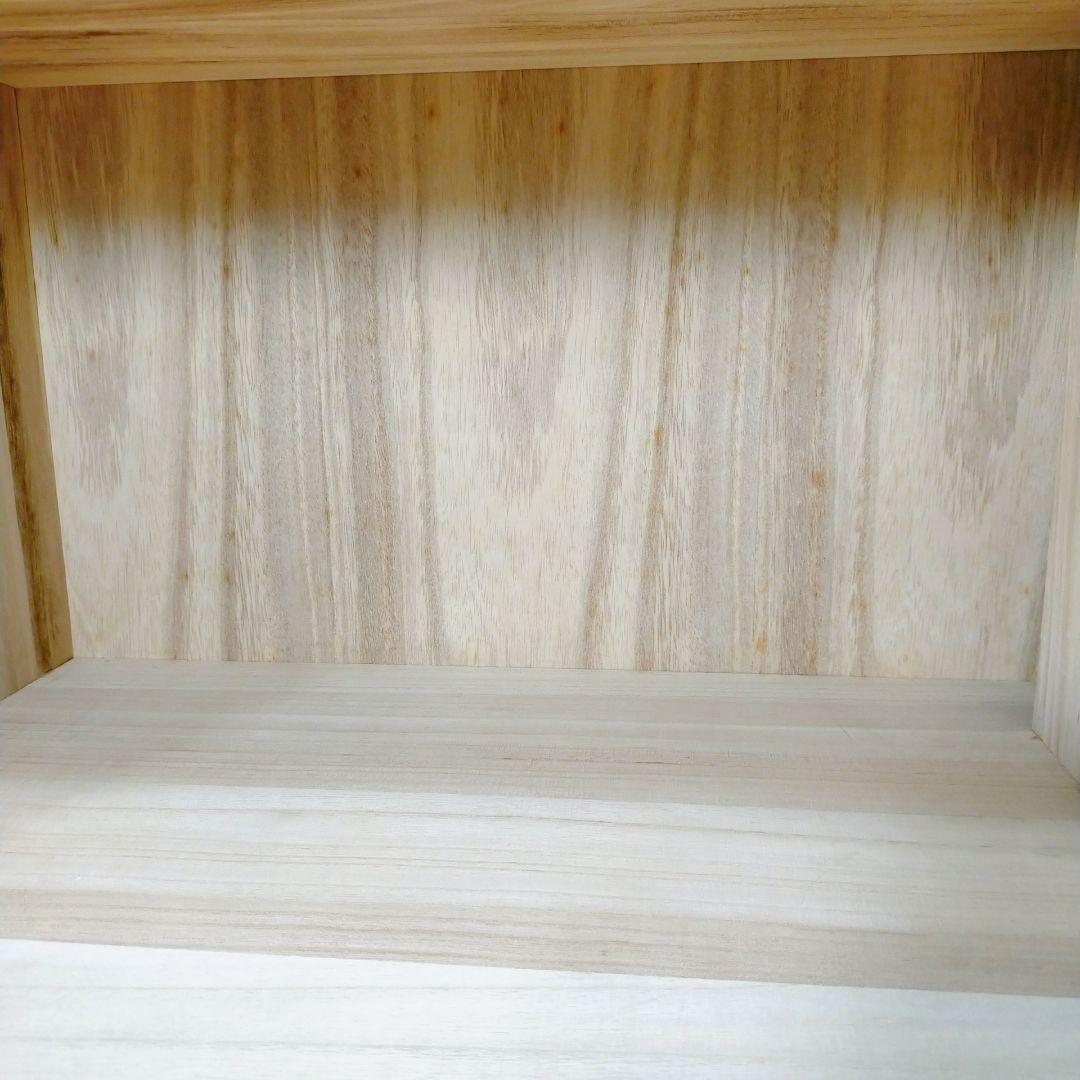 ヴィンテージ 桐箪笥 天然木 整理箪笥 引き戸収納 木製 和タンス チェスト①