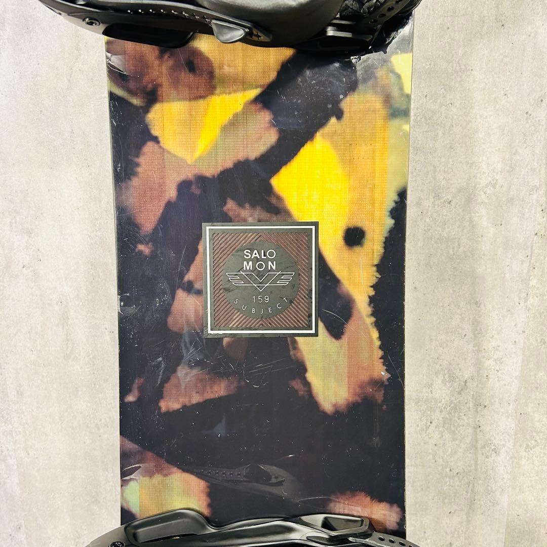 サロモン スノーボード サブジェクト 159cmメンズ スノーボード セット